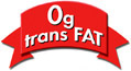Lightning Rods have 0 trans fat!